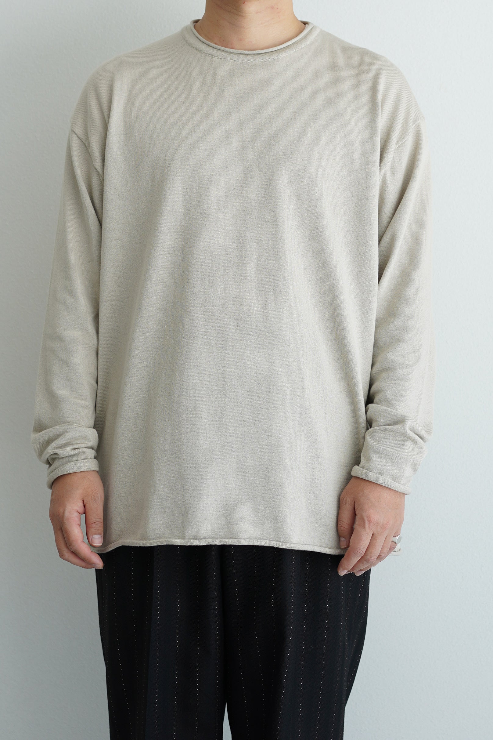 POSTELEGANT ( ポステレガント ) / COTTON SILK KNIT PULL-OVER