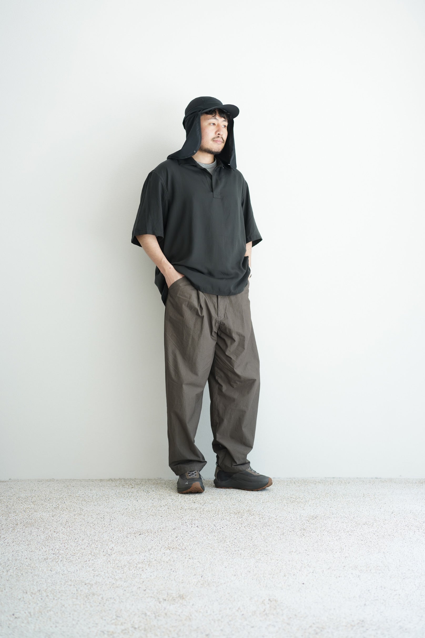 YOKO SAKAMOTO ヨーコサカモト KASURI OVER COAT YOKO SAKAMOTO / KASURI OVER COAT – style department_