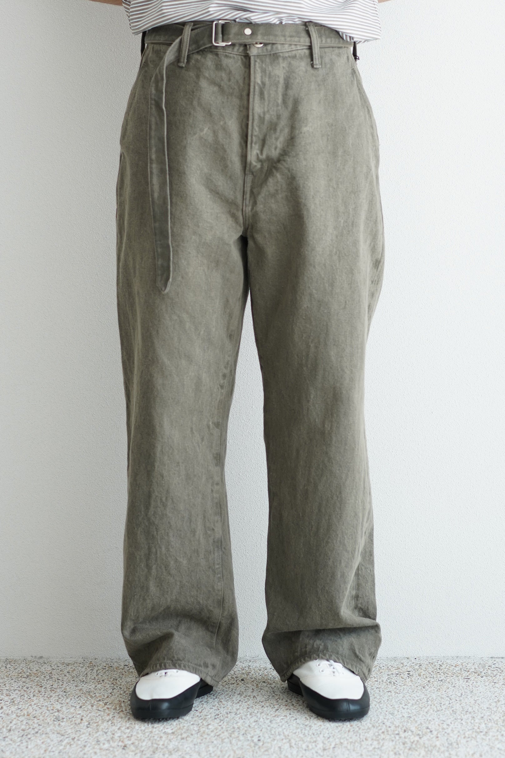 YOKO SAKAMOTO ( ヨーコサカモト ) / BELTED TROUSERS パンツ / 26SS