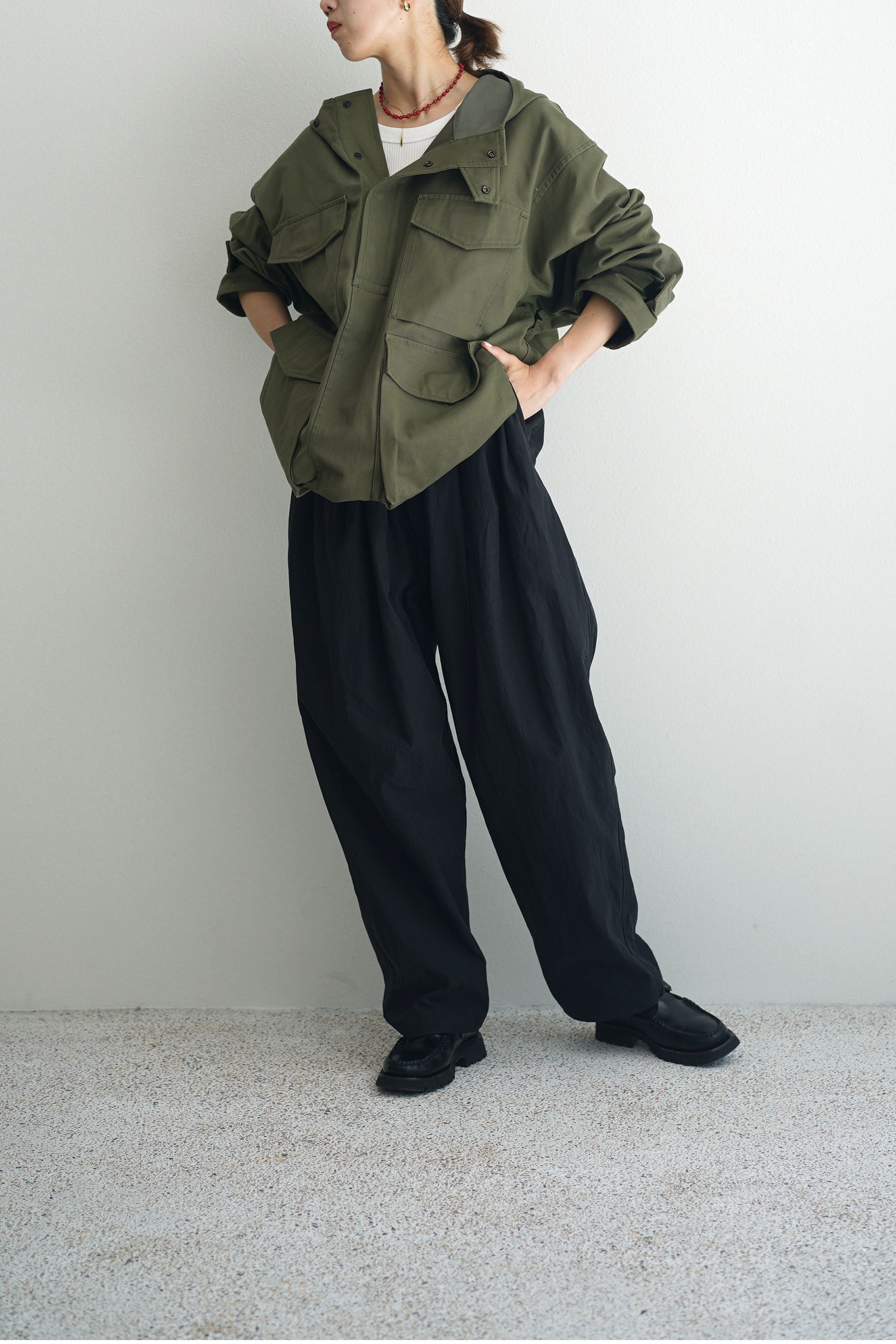 kontor (コントール) / 4 POCKET MILITARY PONCHO / コート – style 
