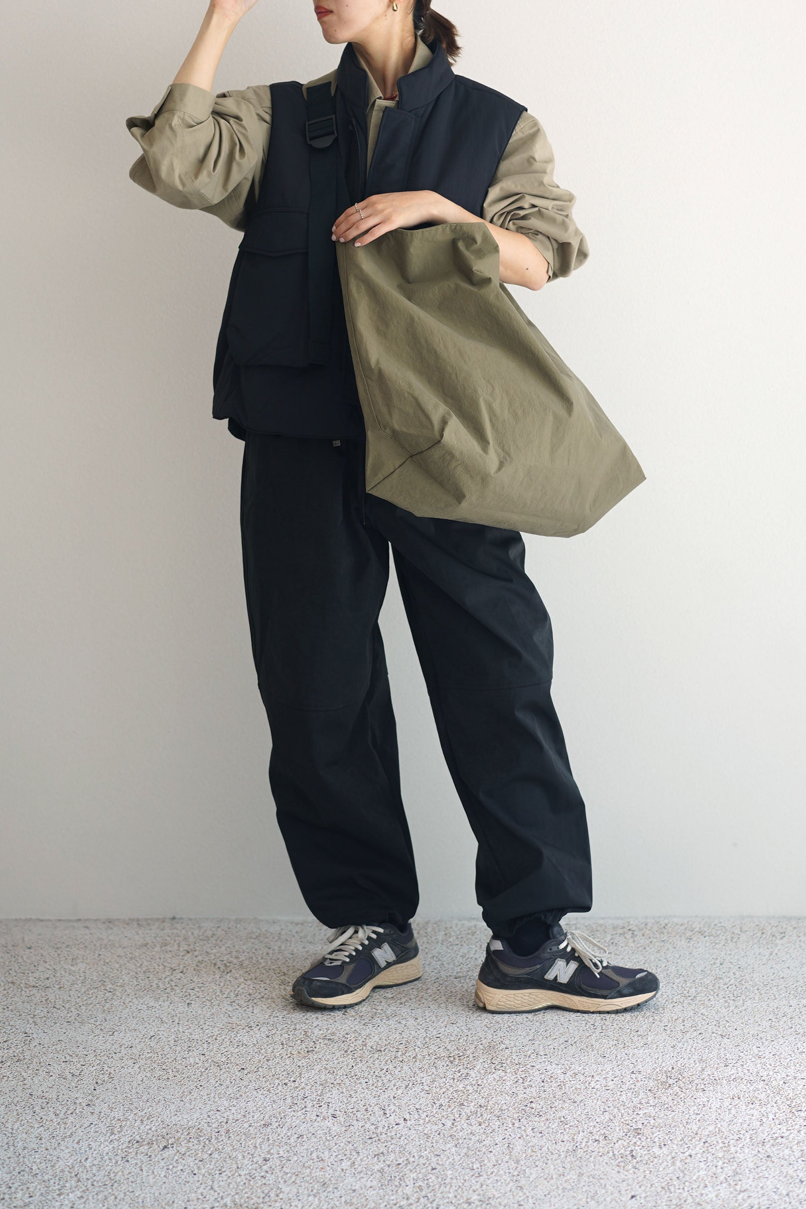 kontor ( コントール )/ MOCK NECK WIDE T-SHIRT / Tシャツ