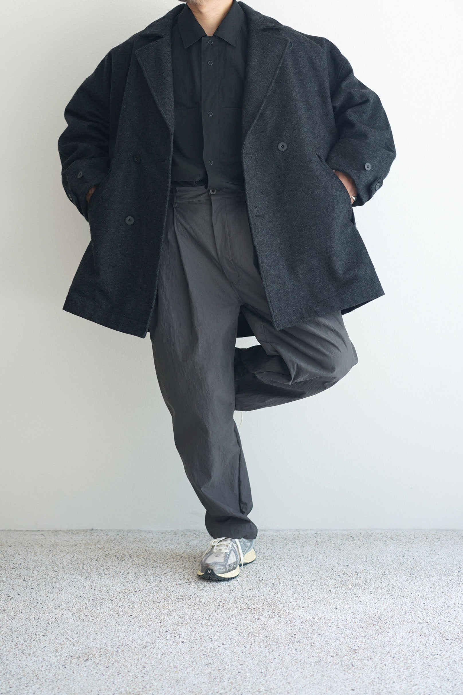 kontor (コントール) / WOOL SEMI P COAT / コート – style kontor (コントール) / WOOL SEMI P COAT / コート – style