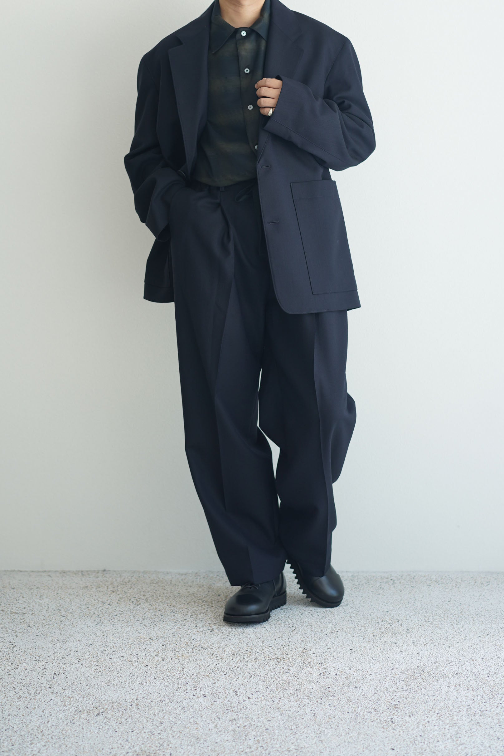 STUDIO NICHOLSON ( スタジオニコルソン )/ SOFT TAILORED JACKET / ジャケット – style  department_