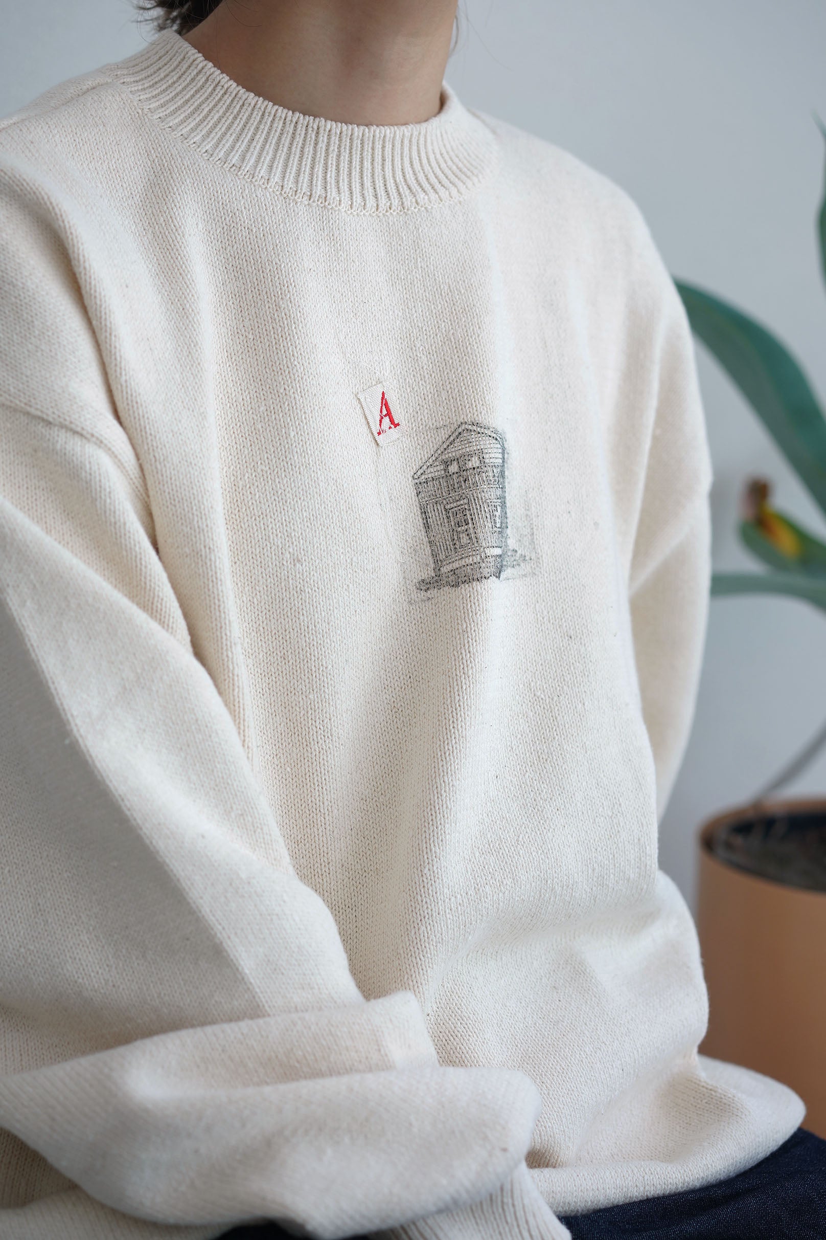 Issuethings イシューシングス　セーター　ニット ISSUETHINGS ( イシューシングス )/ type67 (process of print