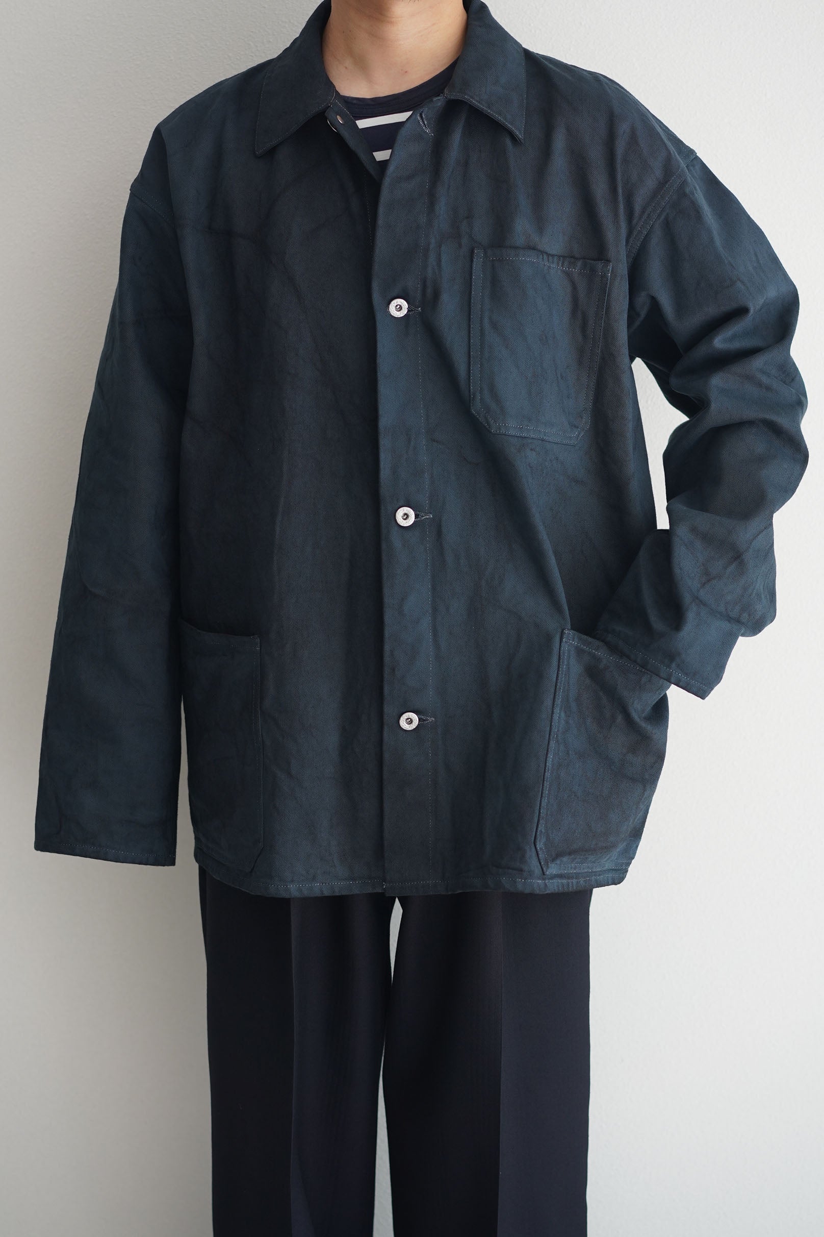 YOKO SAKAMOTO / DENIM COVERALL INDIGO – style department_