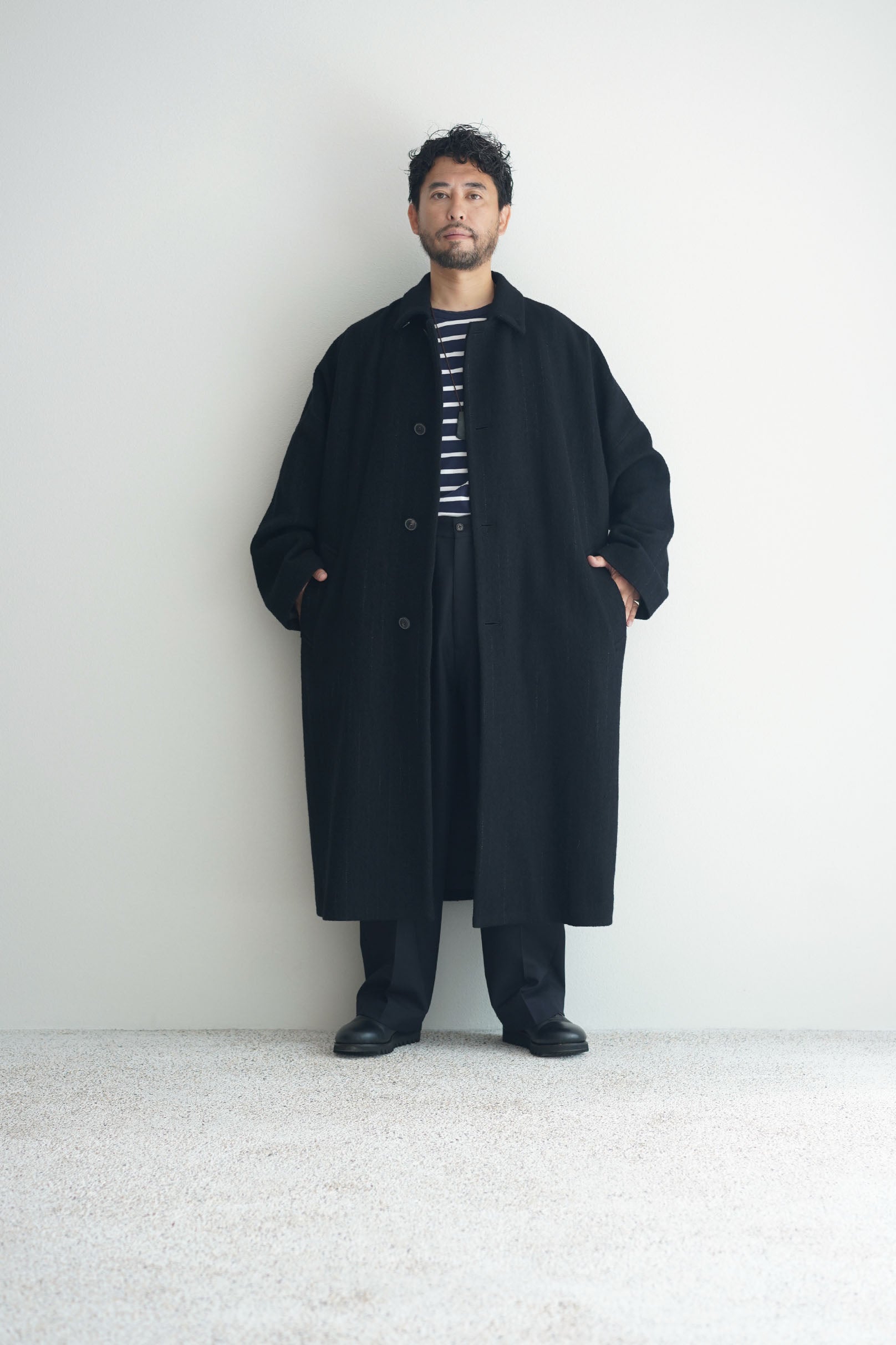 YOKO SAKAMOTO / KASURI OVER COAT – style department_