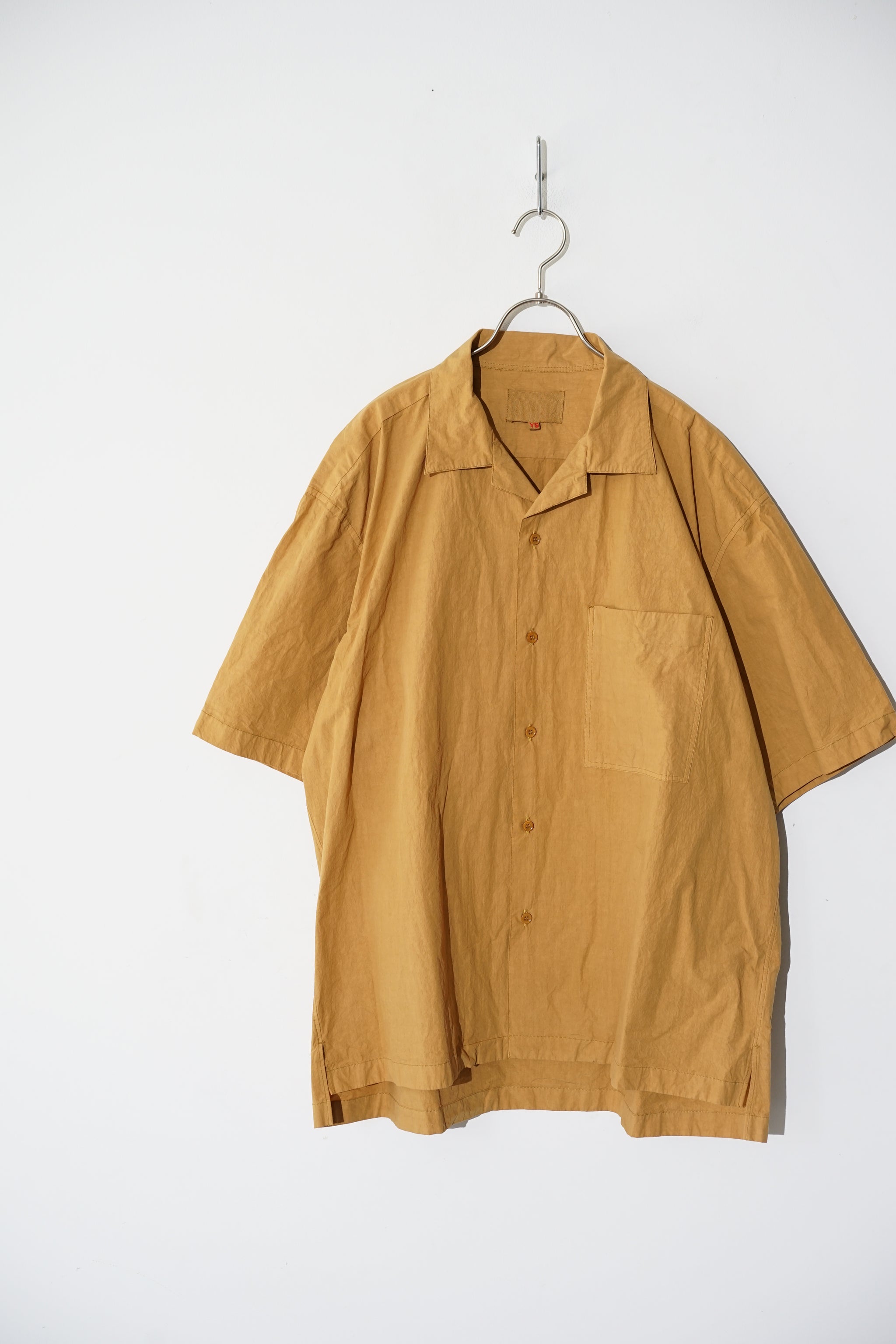 YOKE / CUPRO OPEN COLLAR SHIRT – carol ONLINE STORE