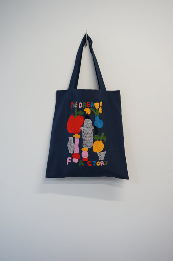 【受注商品】THE DREAM FACTORY HAND EMBROIDERY TOTE BAG
