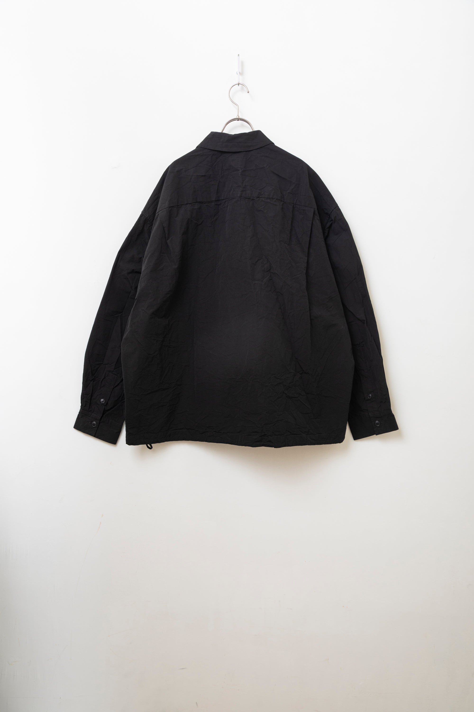 casey casey ペーパーコットン ジャケット Casey Casey Worker ジャケット | ブラック | FARFETCH JP