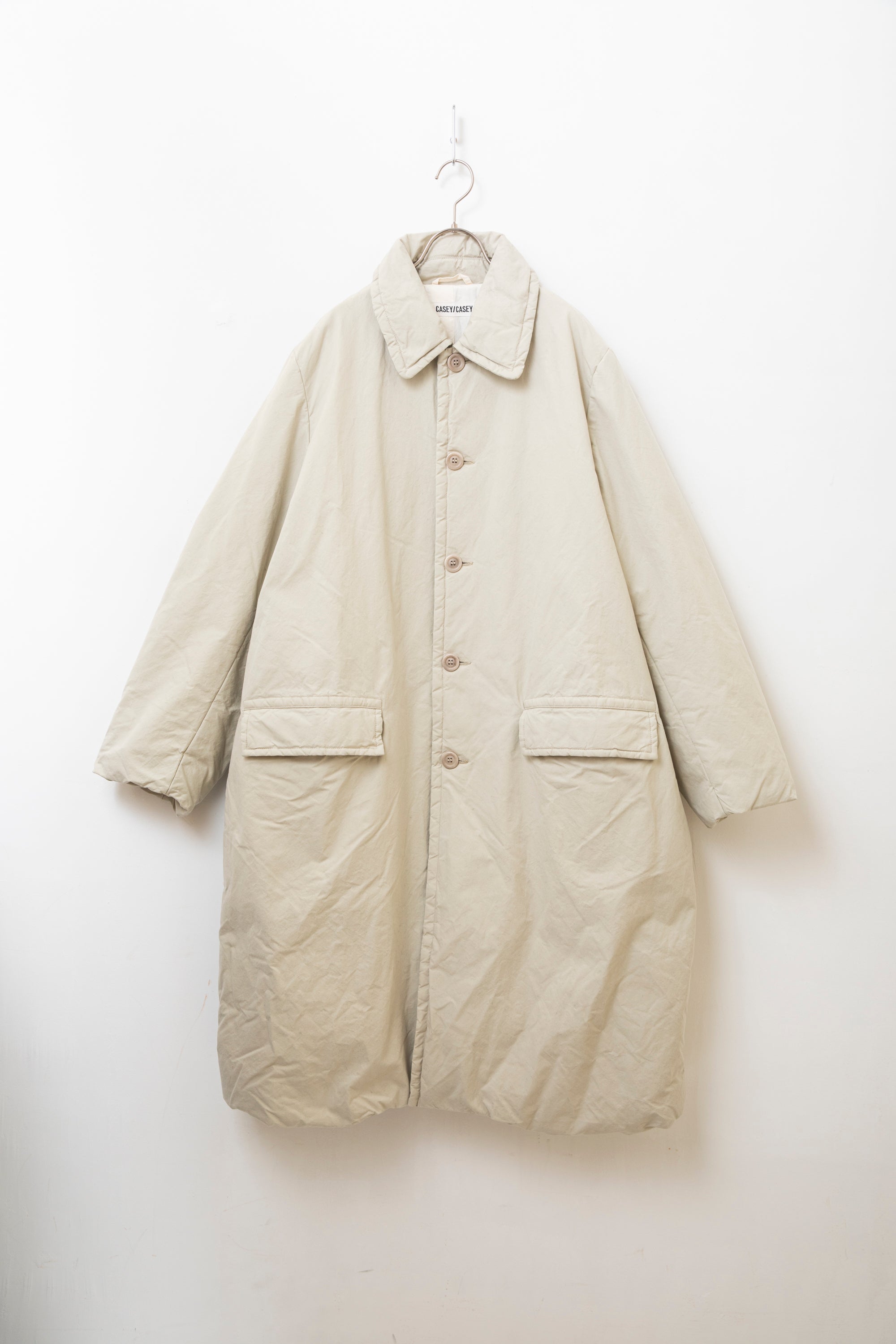 (CASEY CASEY)ケイシーケイシーのワックスコットンコート　サイズS CASEY CASEY ( ケイシーケイシー ) / MILU COAT / コート