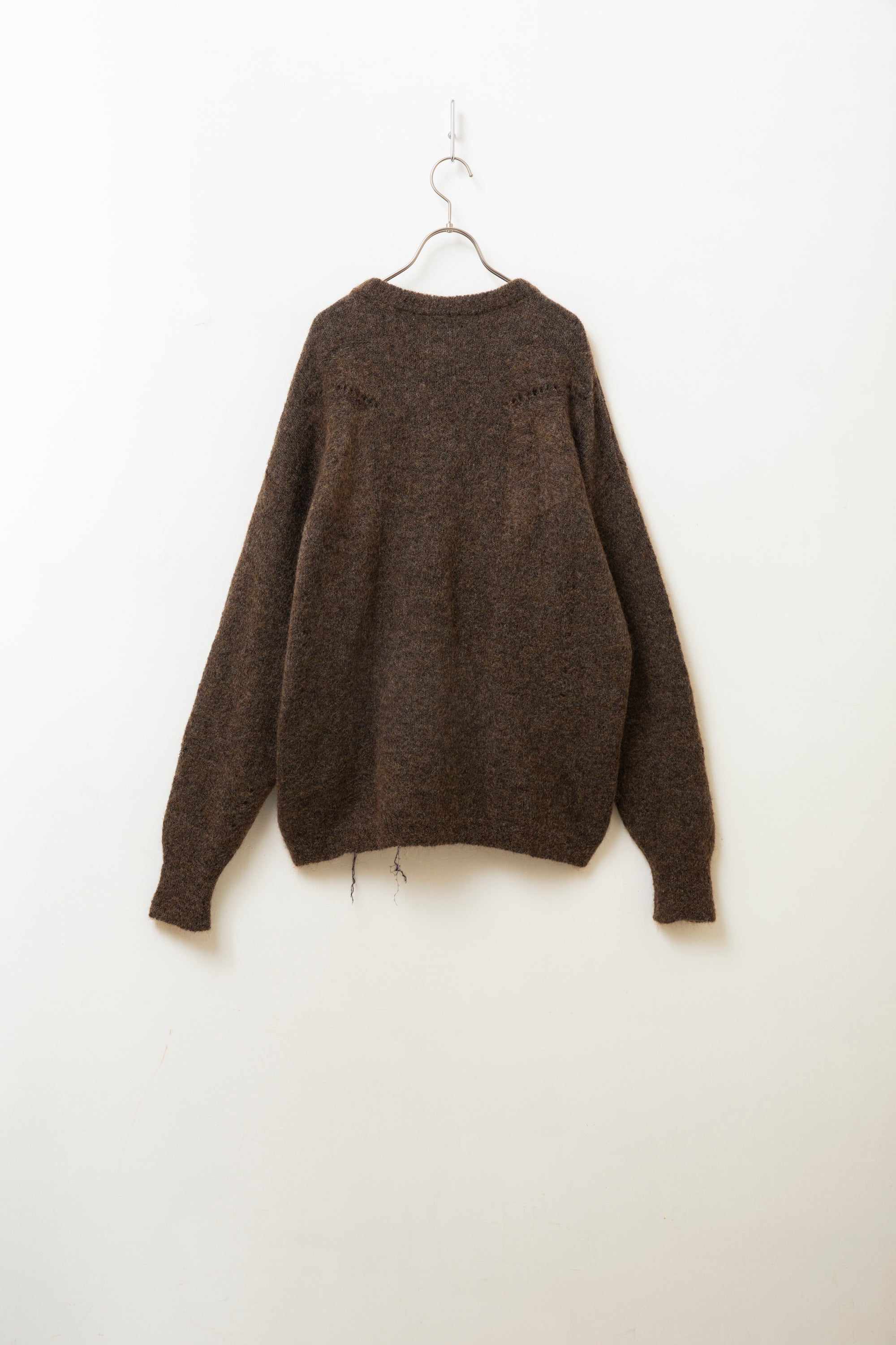 ROA ( ロア ) / Dropstitch Mohair Knit Crewneck / ニット – style 