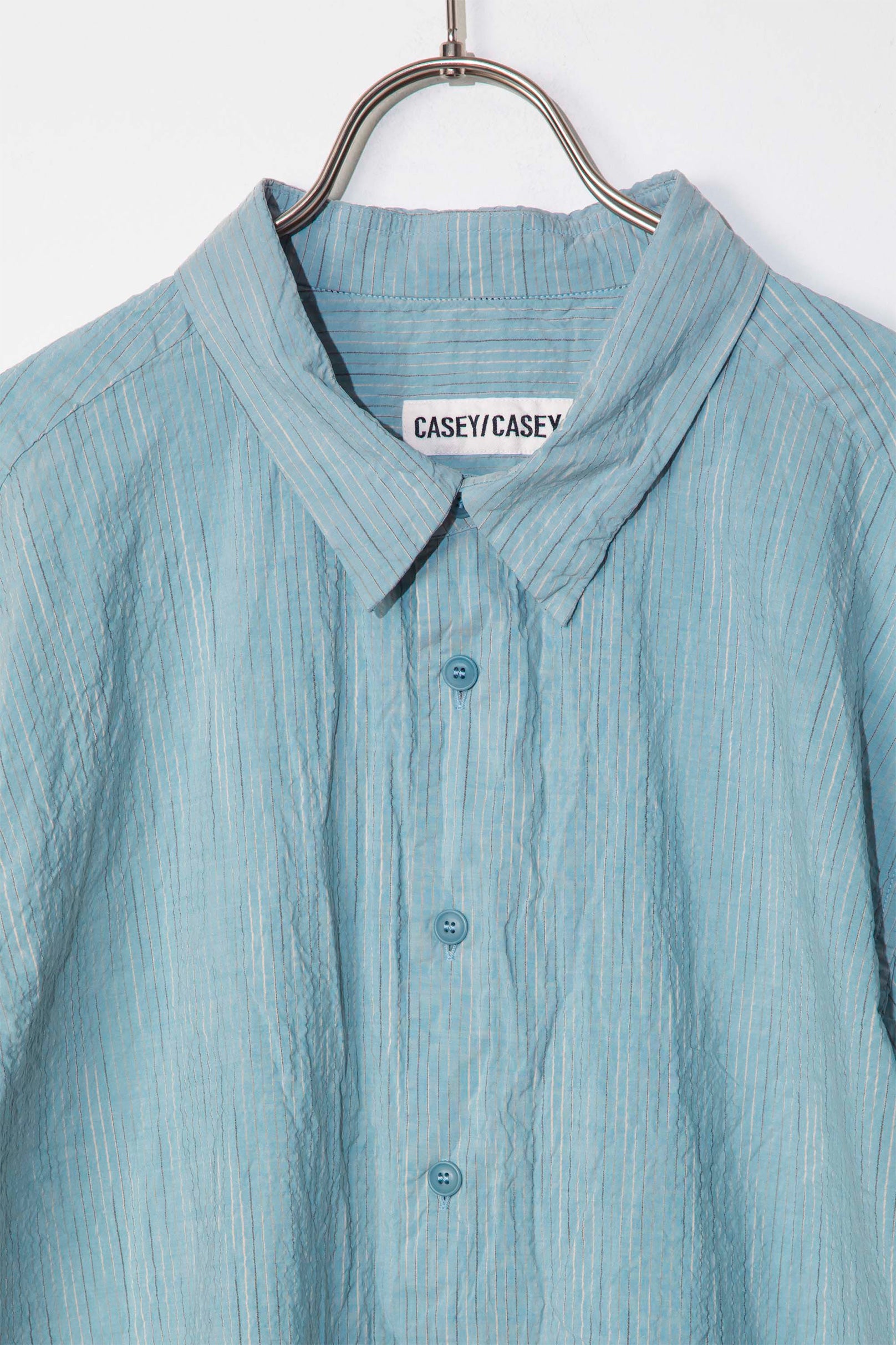 CASEY CASEY ( ケイシーケイシー）/ FABIANO SHIRT / WIND STRIPE