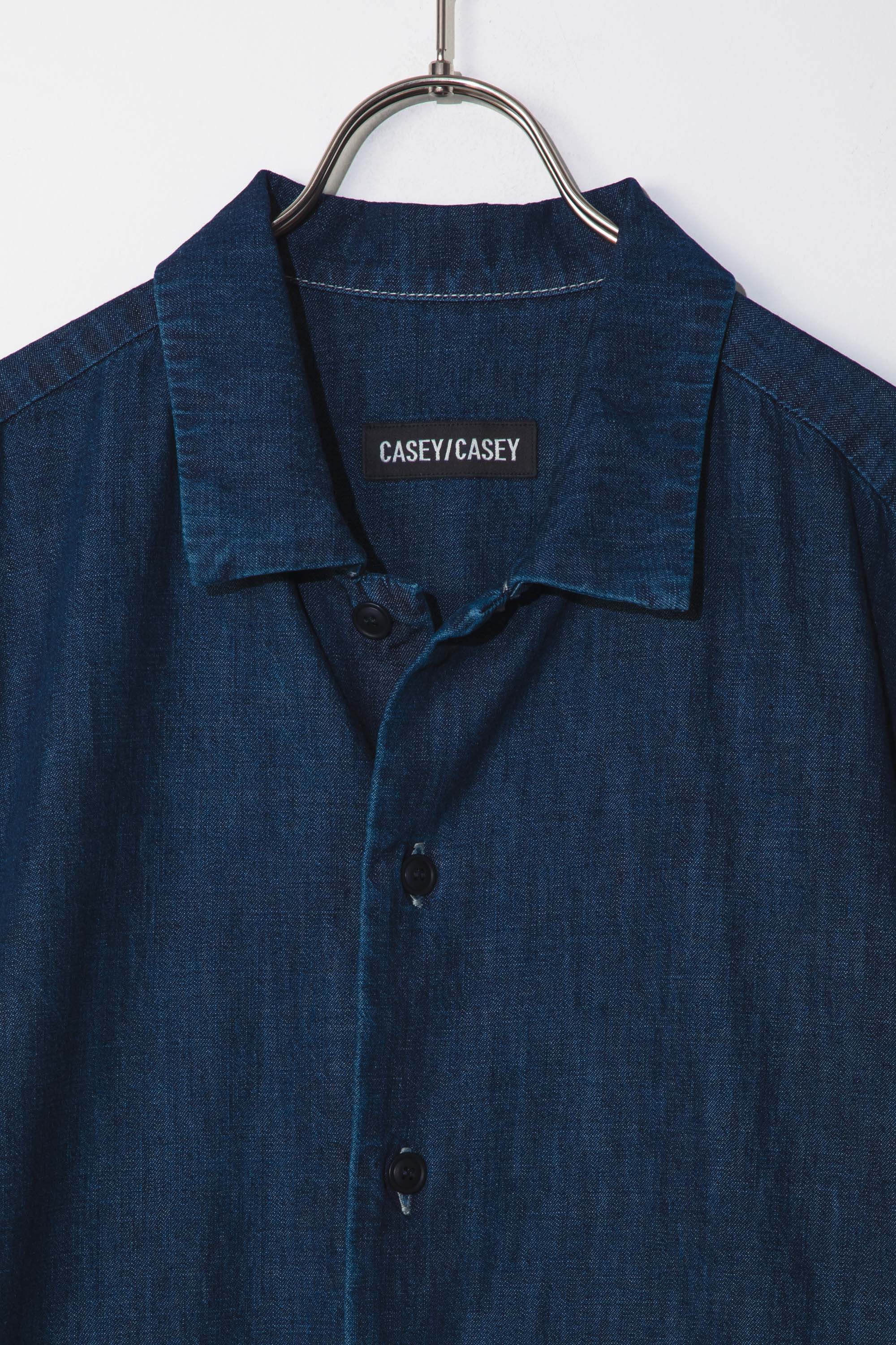 26SS CASEY CASEY EUDES DENIM SHIRT Lサイズ CASEY CASEY ( ケイシーケイシー）/ EUDES DENIM SHIRT / L DENIM