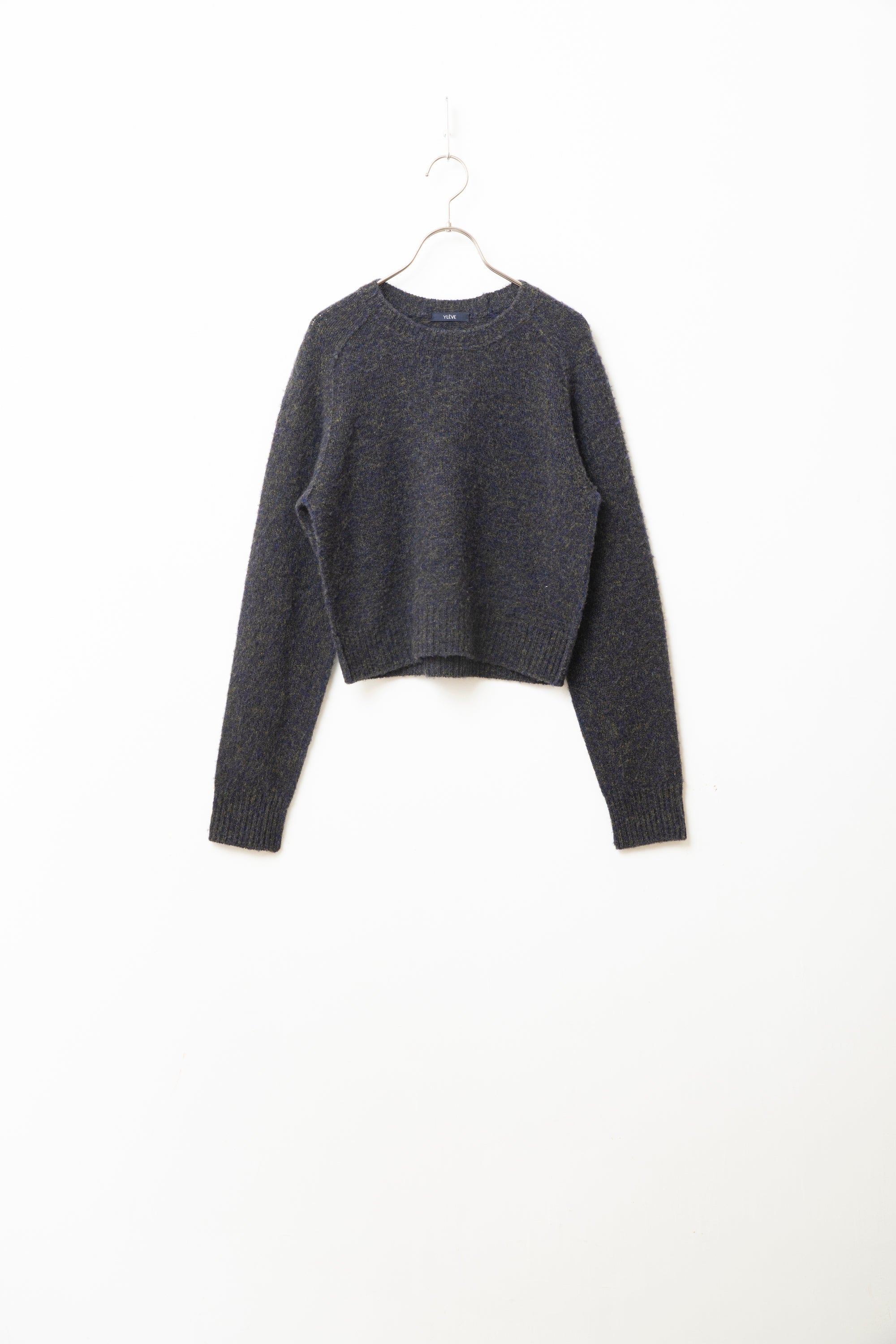 YLÈVE ( イレーヴ )/ ITARIAN MERINO WOOL MELANGE KN P/O / トップス