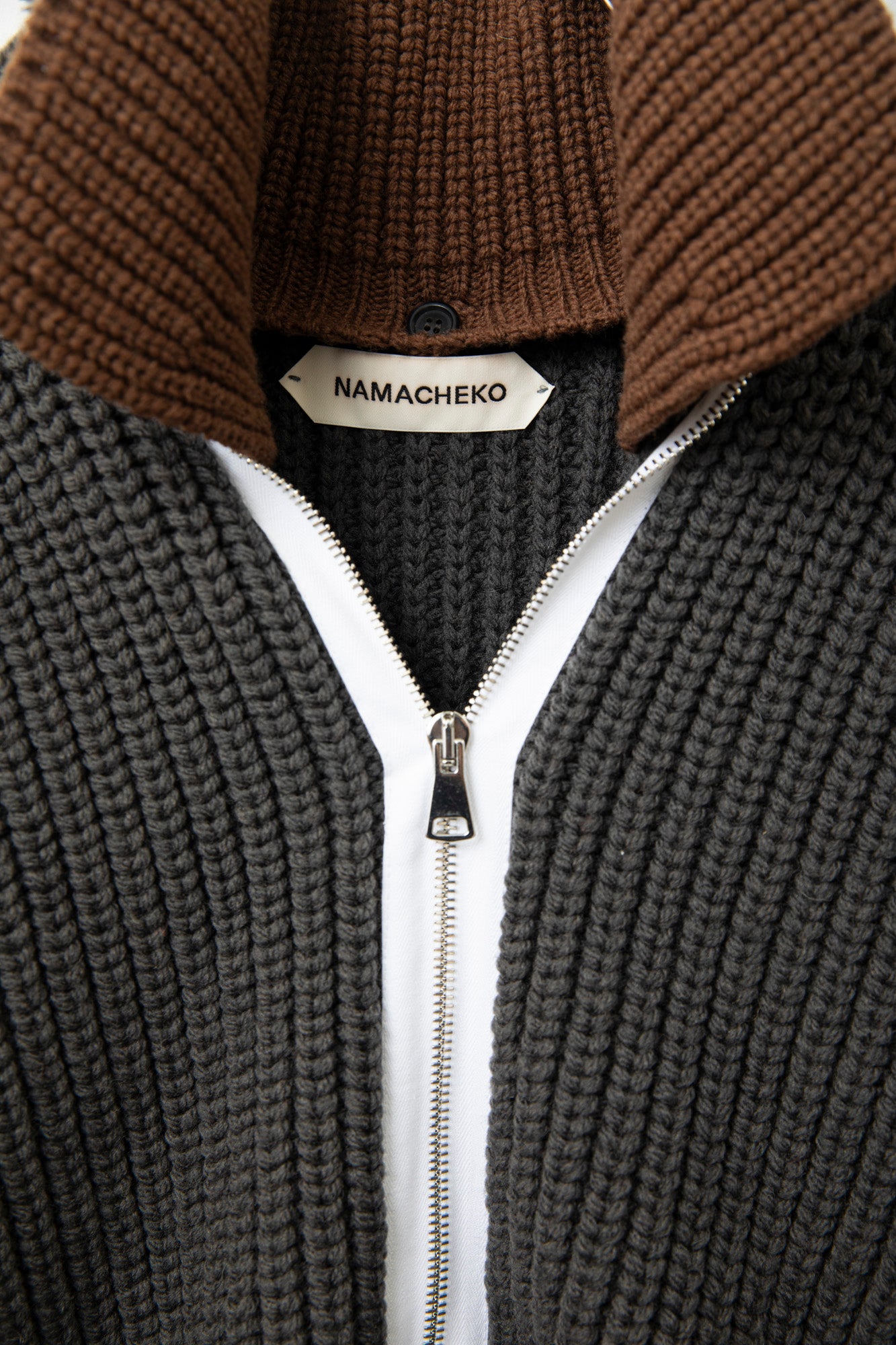 NAMACHEKO (ナマチェコ ) / EVAN ZIP CARDIGAN / カーディガン – style