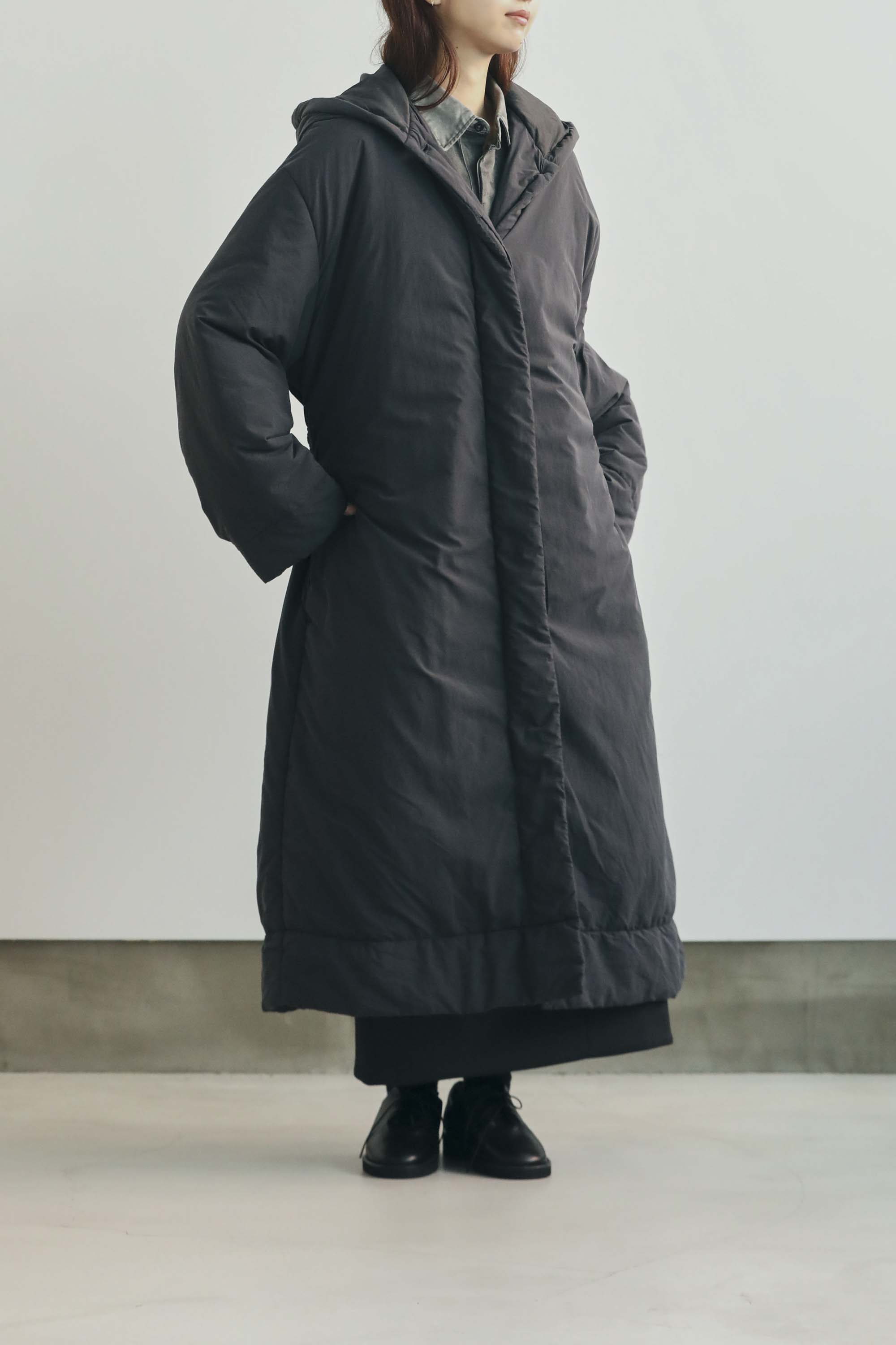 Studio Nicholson スタジオニコルソン Trent coat STUDIO NICHOLSON ( スタジオニコルソン )/ BELTED WRAP PUFFER