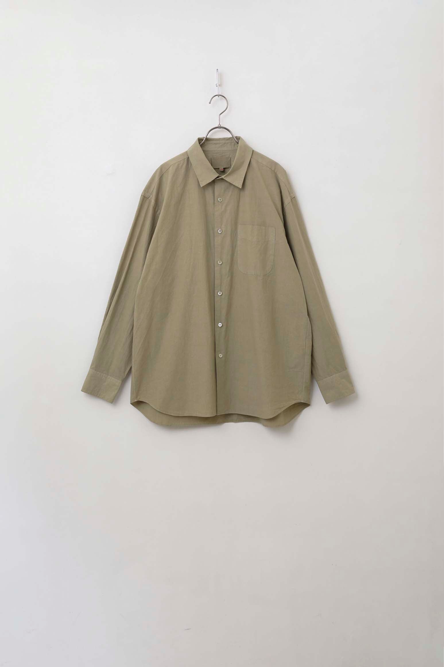 YOKO SAKAMOTO / REGULAR COLLAR SHIRT / シャツ / 25SS – style