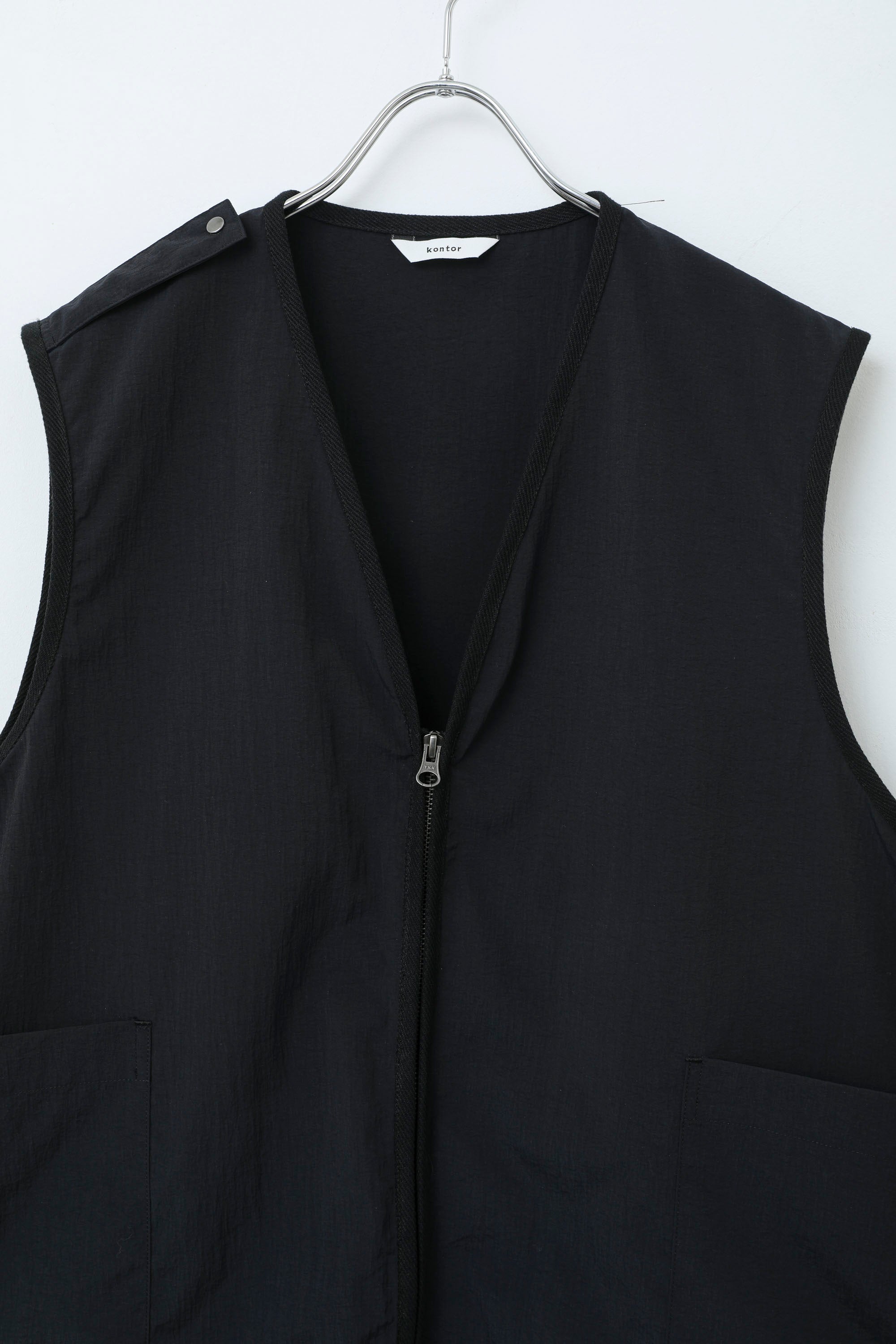 kontor コントール 25SS バッグベスト kontor(コントール) / KON-VE02253 / ベスト – style department_