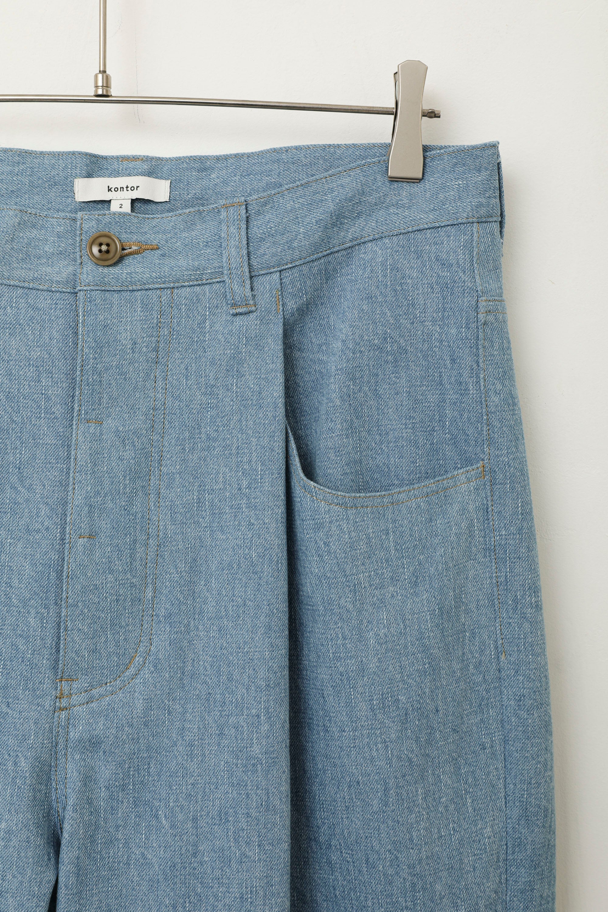 kontor コントール kon-pt01251 サイズ2 Kontor][コントール][服][RELAXED MINIMAL SHORTS][KON-PT03241