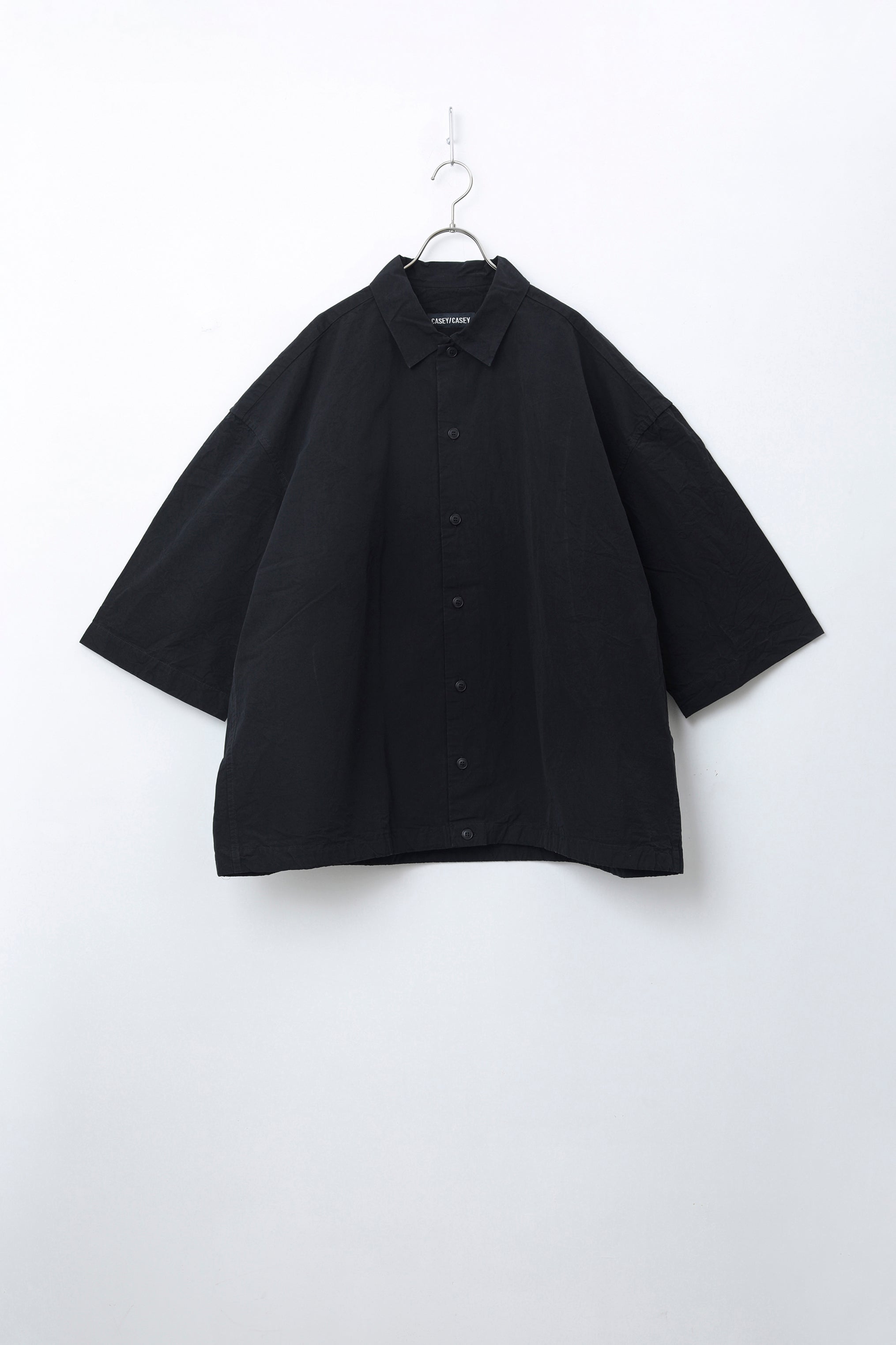 CASEY-CASEY ブラック シャツ Mサイズ CASEY CASEY ( ケイシーケイシー）/ MILI VOLUME SHIRT / シャツ