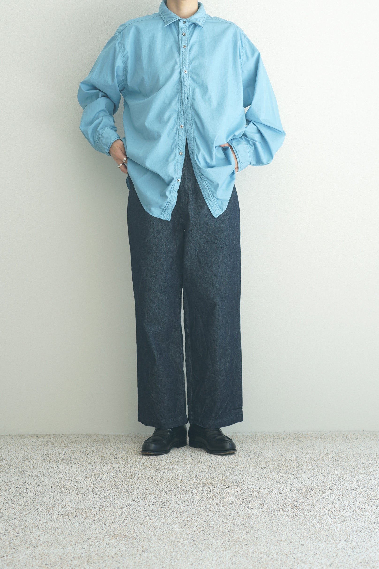 ISSUETHINGS ( イシューシングス )/ type53 (dyed cotton) / シャツ