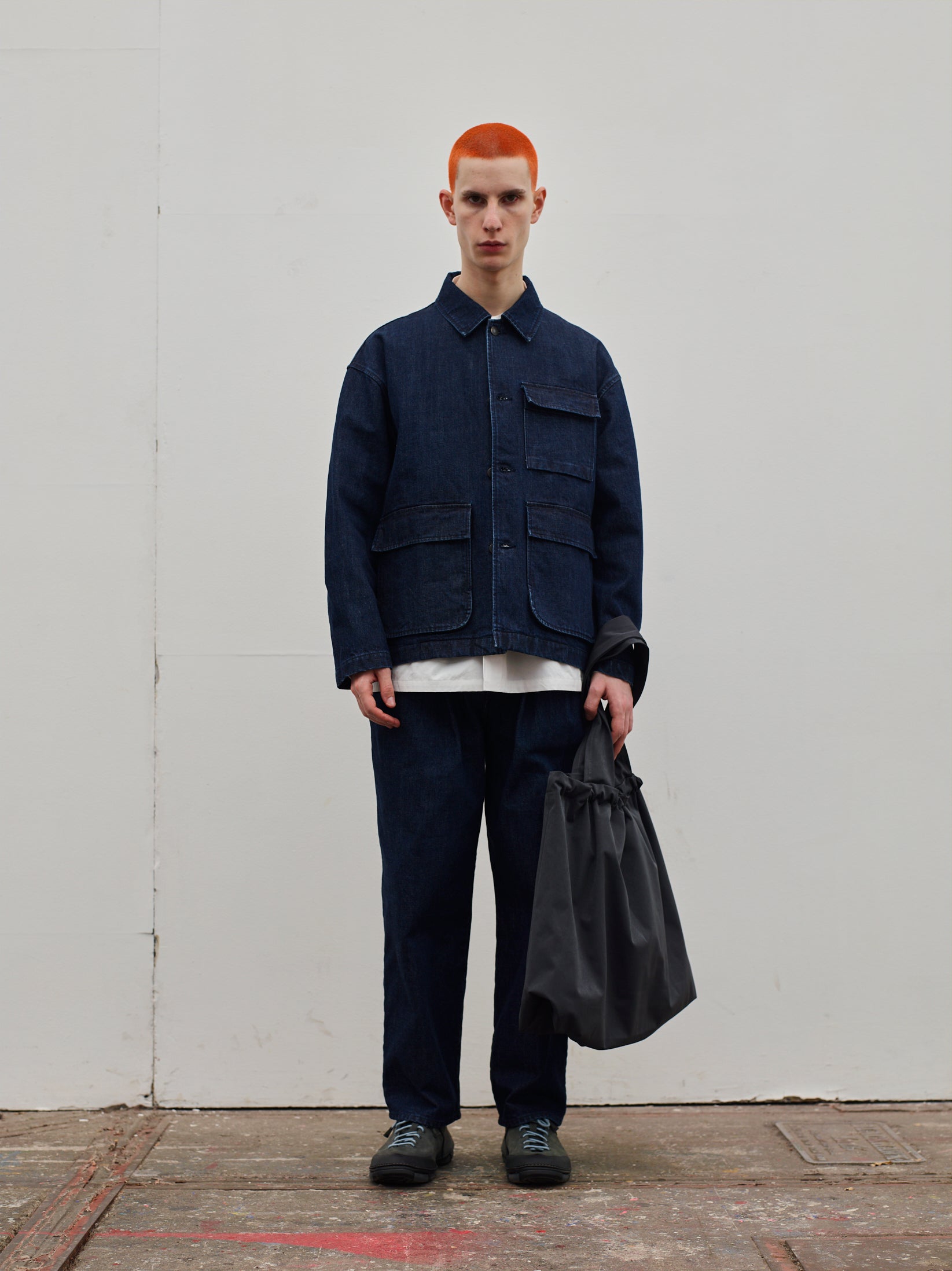 kontor / 2PLEAT DENIM SLACKS – style department_