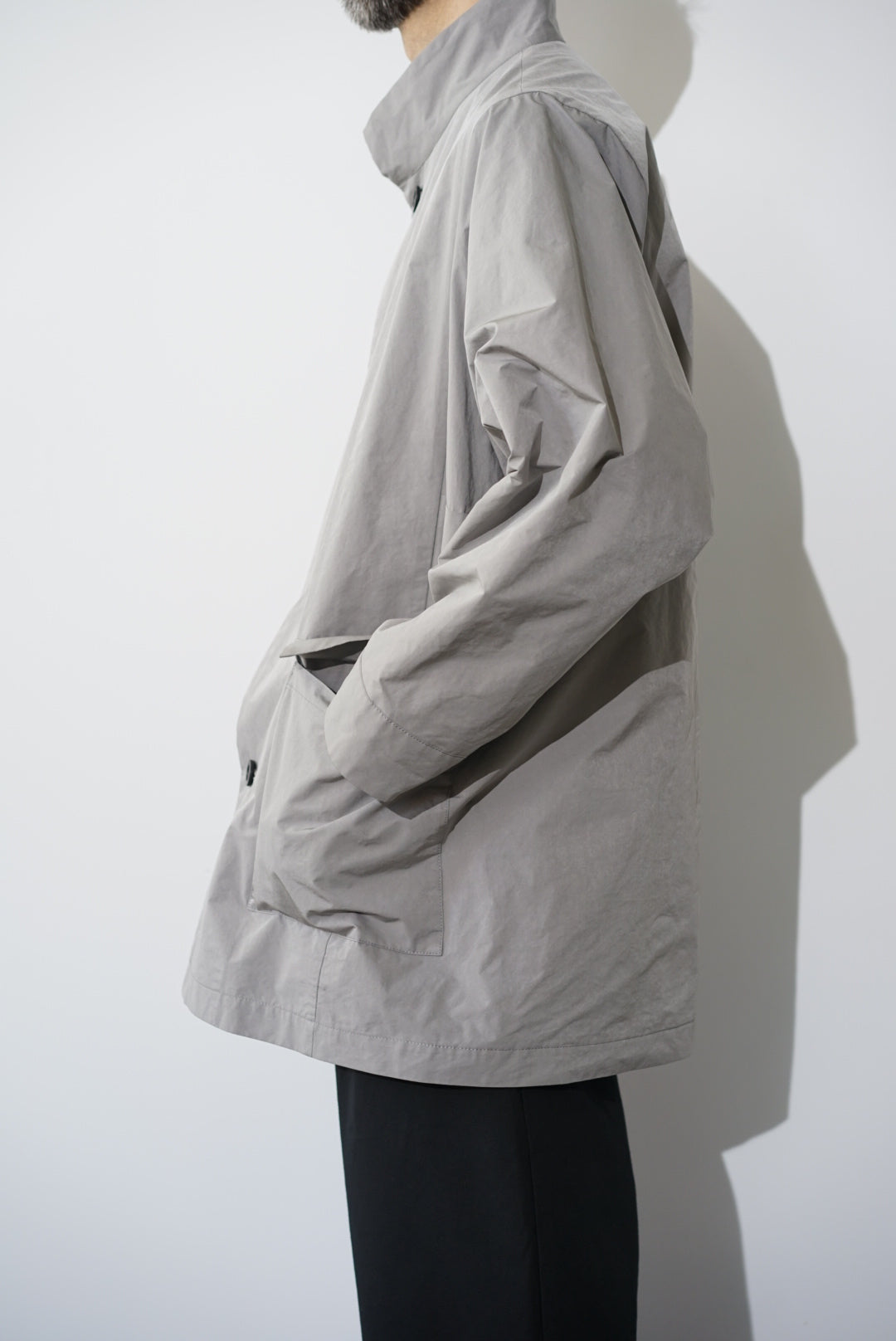 未使用品 日本製 kontor HIGH COLLAR COAT コート kontor (コントール) HIGH COLLAR COAT / ハイカラーコート