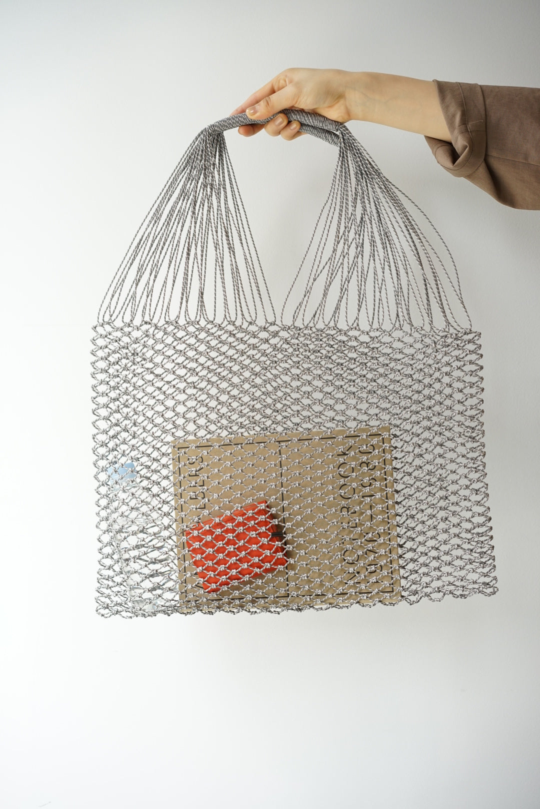 Aeta カウレザーメッシュトートバッグM TL TOTE Aeta ｜ TL TOTE M | HJ GALLERY