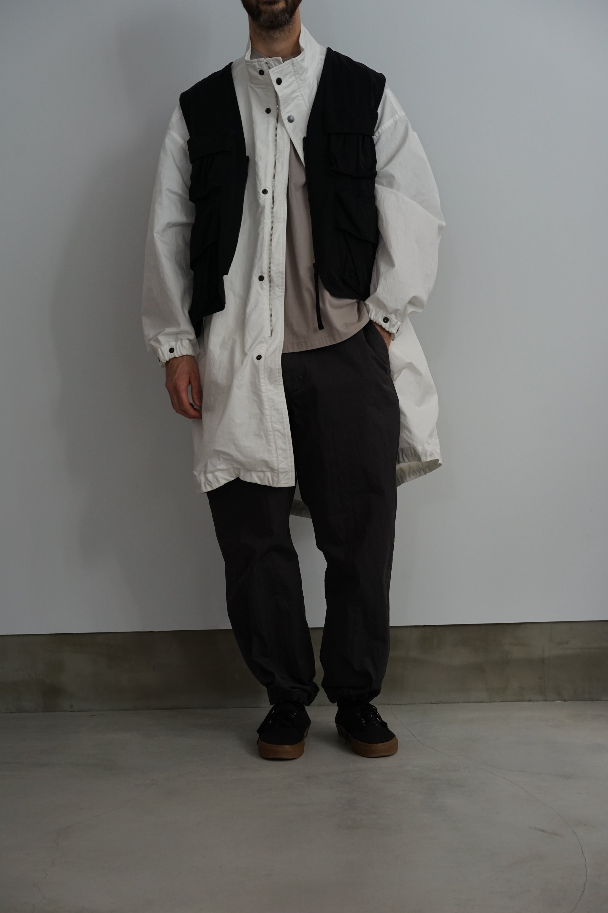 kontor / KON-CO02221 / ADJUSTABLE MILITARY PARKA – style