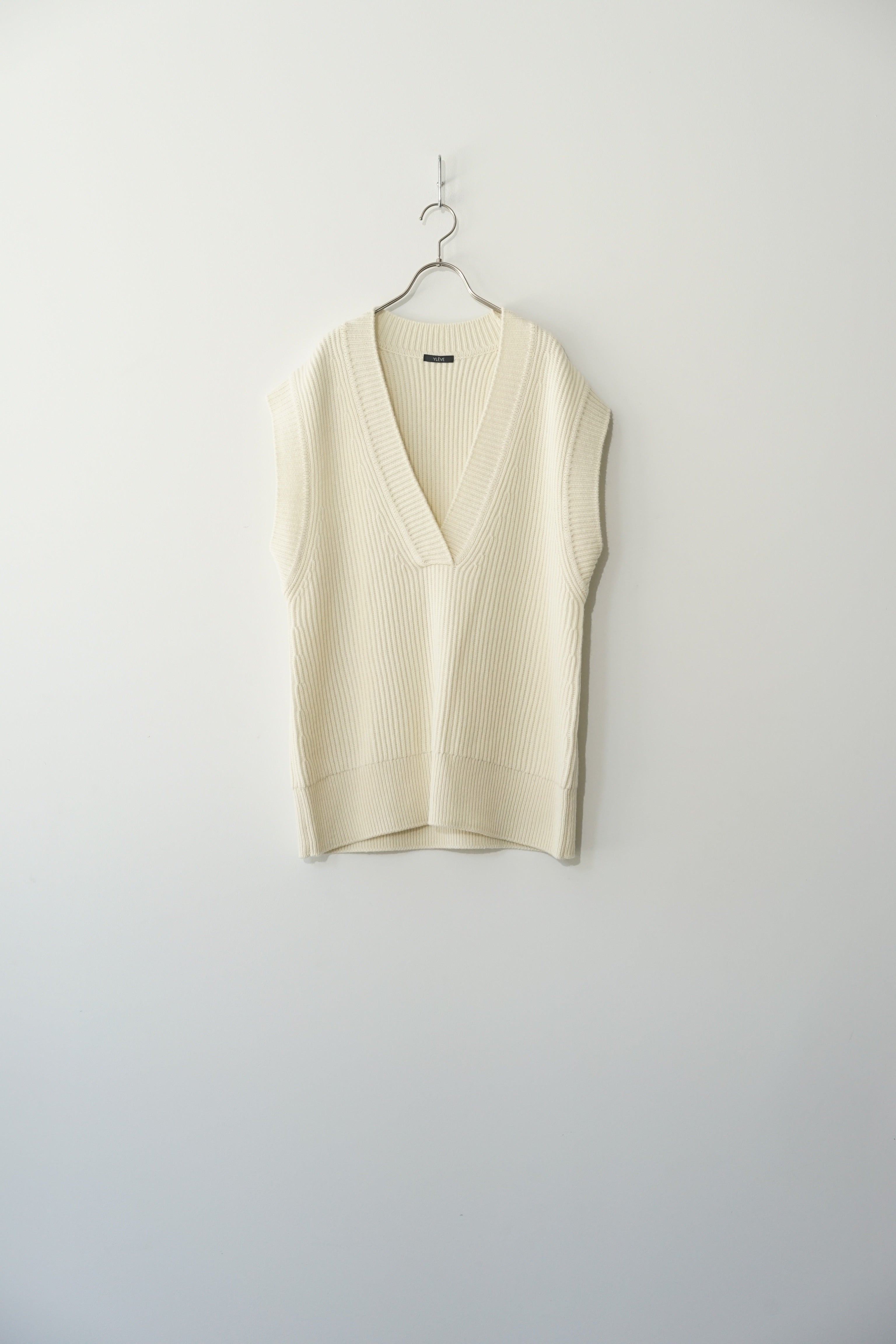 YLÈVE ( イレーヴ )/ EX FINE MERINOWOOL KN N/S P/O / ニット