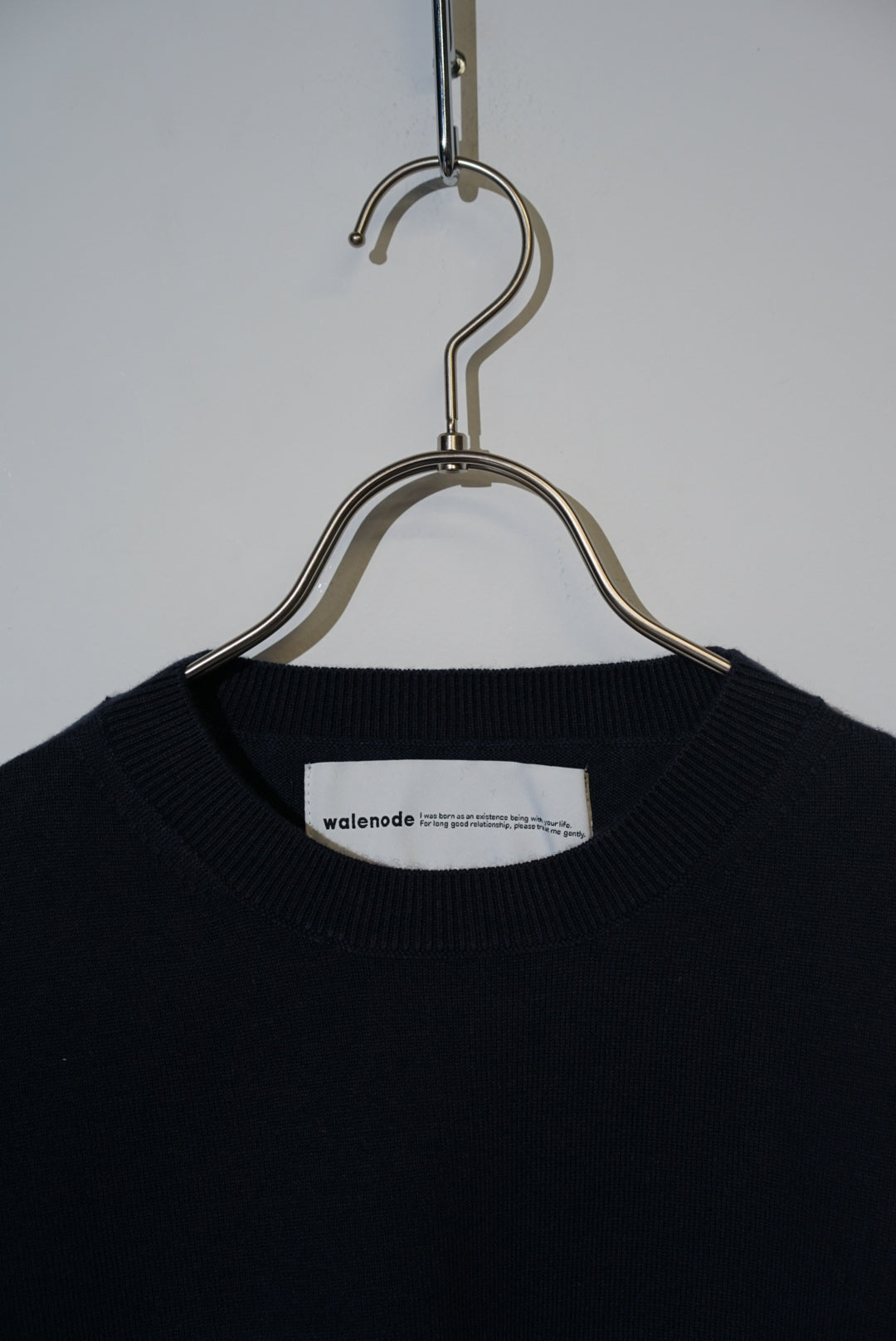 walenode ( ウェルノード )/ Cotton cashmere Sweatshirt