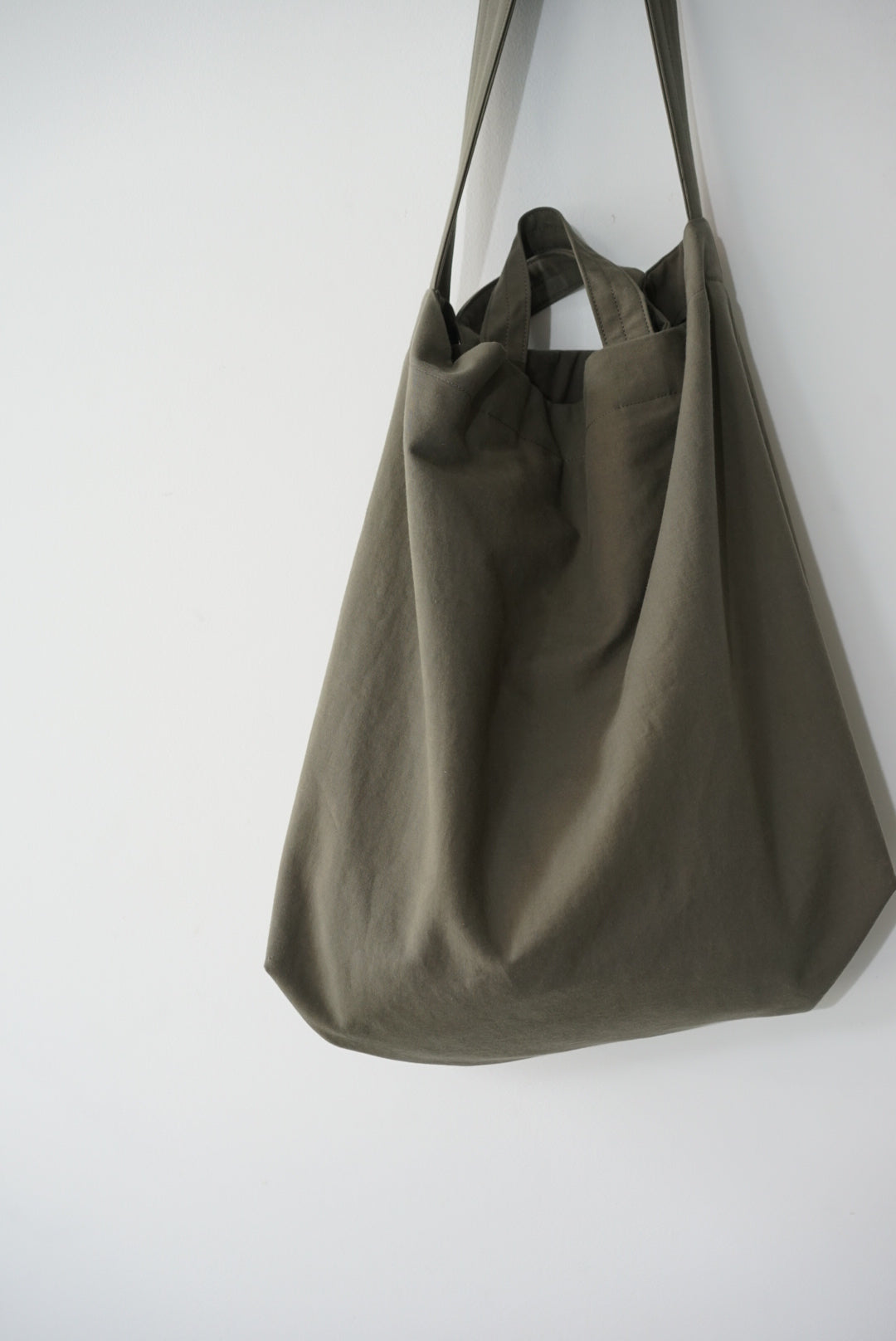 KON-GD01223/ BRUSHED COTTON BIG TOTE – style department_