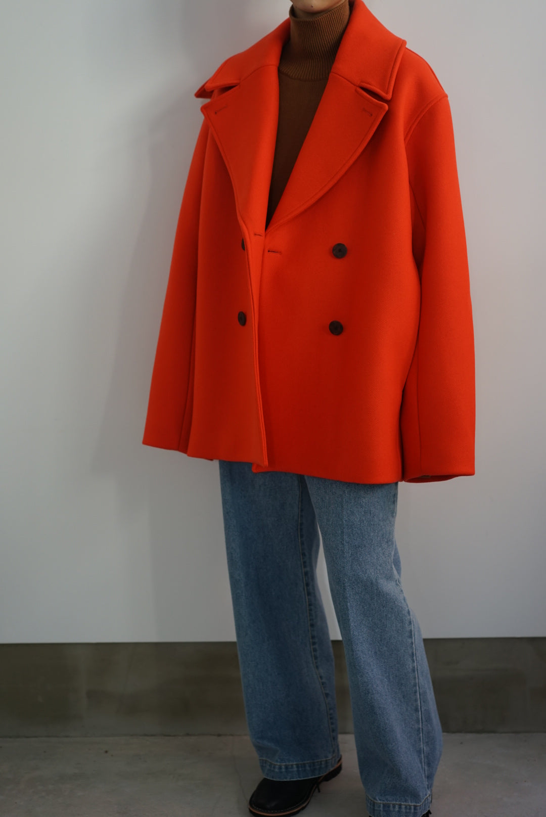 STUDIO NICHOLSON / DOUBLE BREASTED PEA COAT – style department_